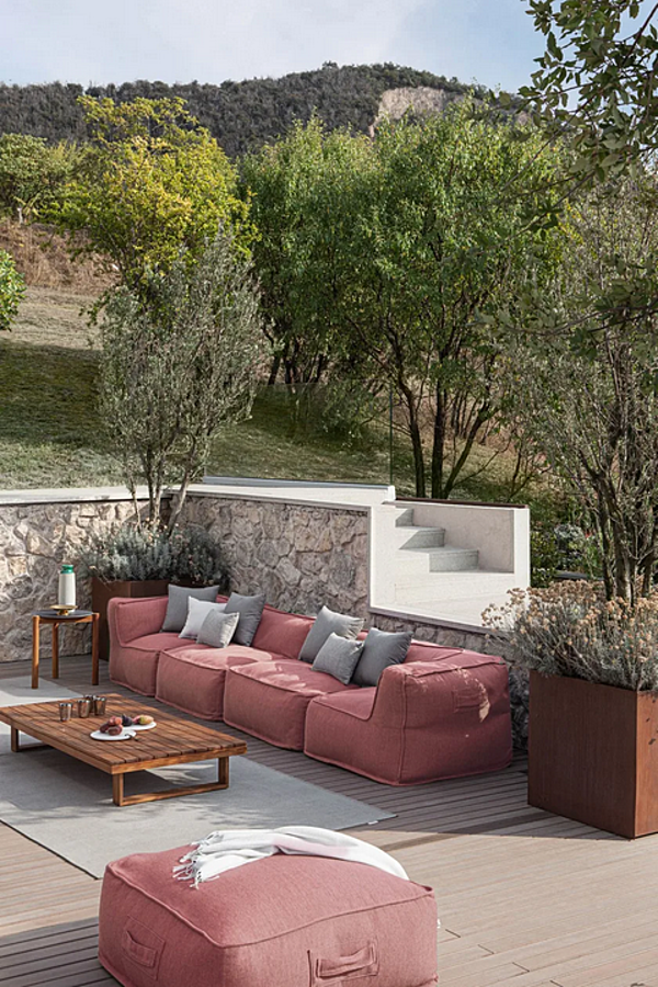 Corner Garden Armchair Soft Fabric Atmosphera CX.SF.MA factory ATMOSPHERA from Italy. Foto №3