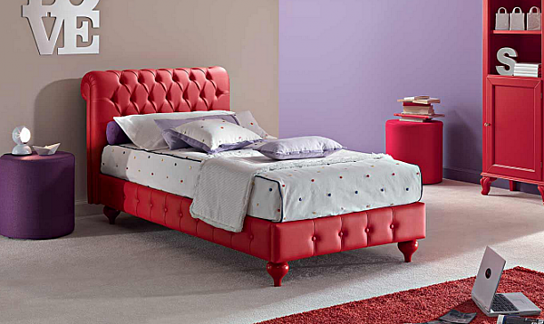 Bed PIERMARIA CHESTER LETTO factory PIERMARIA from Italy. Foto №1