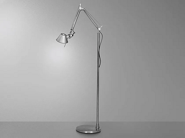 Adjustable Aluminium Floor Lamp Artemide Tolomeo Micro A010900, A0103W00, A010300 factory Artemide from Italy. Foto №1