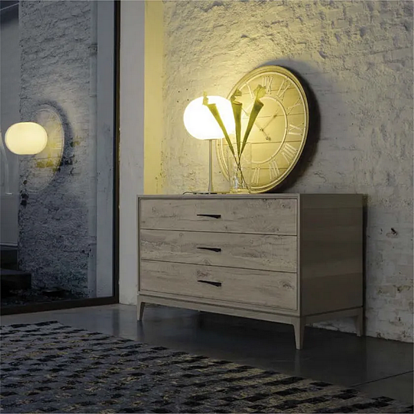 Walnut chest of drawers Velo M 632 DALE factory DALE from Italy. Foto №3