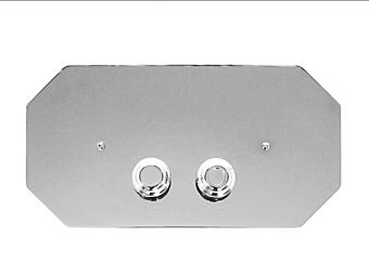 Metal Flush Plate Coventry Gentry Home factory Gentry Home from Italy