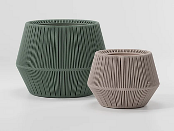 Garden vase Zigzag KETTAL ceramic Garden vase Zigzag KETTAL ceramic factory KETTAL from Italy
