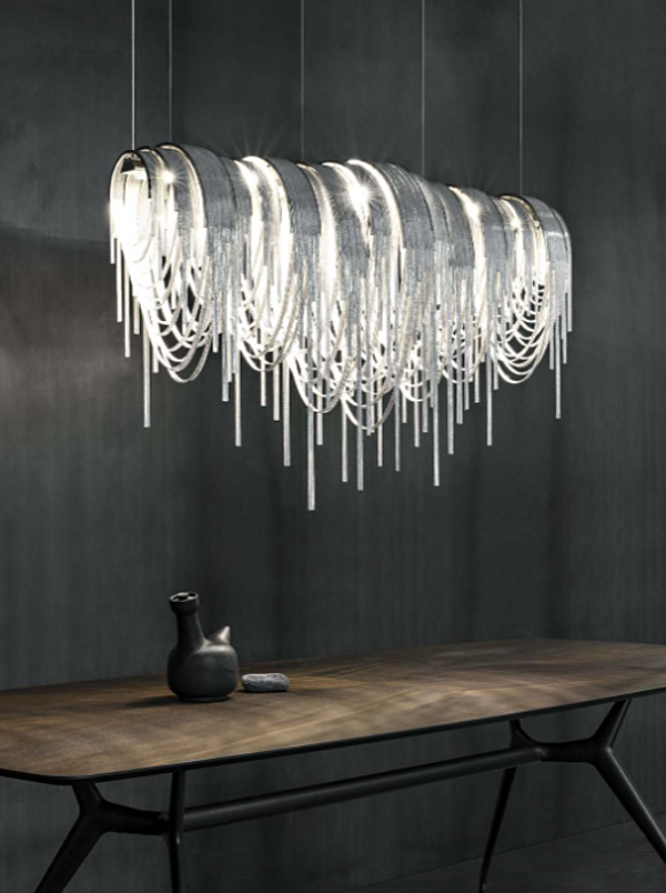 Chandelier TERZANI ØL6ØS E7 C8 factory TERZANI from Italy. Foto №4