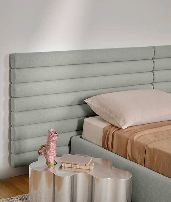 Leather bench seating Pan Flute Saba Italia factory SABA from Italy. Foto №4