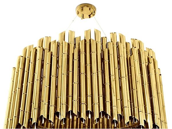 Brass Pendant Lamp Saki BRABBU factory BRABBU from Italy. Foto №7