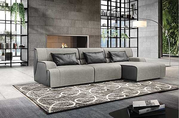 Corner Modular Sectional Fabric Sofa Babouche Egoitaliano factory Egoitaliano from Italy. Foto №3