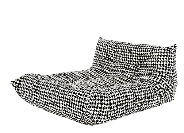 Upholstered fabric day bed with removable cover LIGNE ROSET TOGO 15923005 factory LIGNE ROSET from Italy. Foto №2