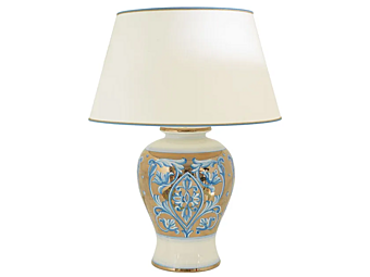 Ceramic table lamp Zodiaco Oro L_Antica Deruta ZD/2007/L/45