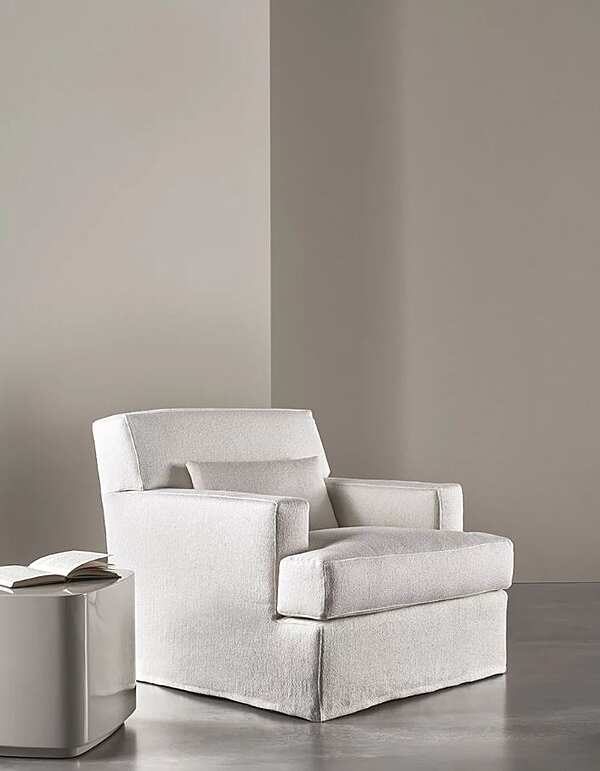 Armchair MERIDIANI (CROSTI) James Slim factory MERIDIANI (CROSTI) from Italy. Foto №4