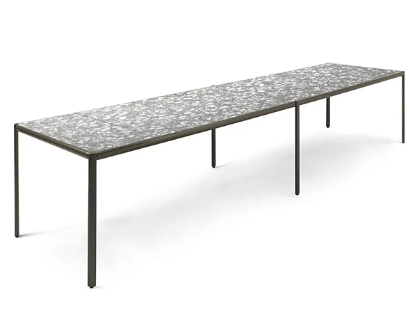 Garden table with marble top GIORGETTI Aldia factory GIORGETTI from Italy. Foto №1