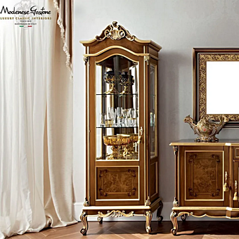 Solid Wood Display Cabinet 12117 Modenese Luxury Interiors factory MODENESE GASTONE from Italy