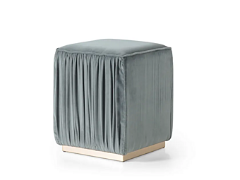 Upholstered pouf Beverly by CORTEZARI 609