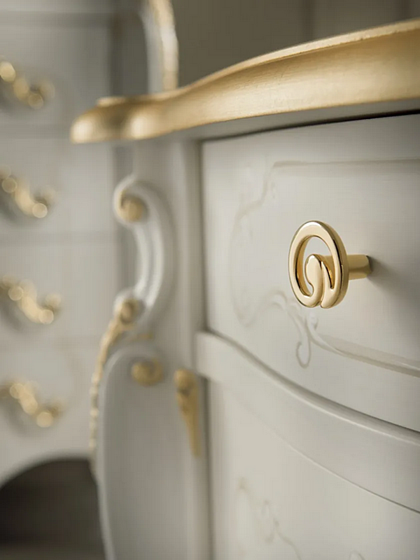 Wooden bedside table with drawers CASA +39 Rossini 2506 factory CASA +39 from Italy. Foto №2