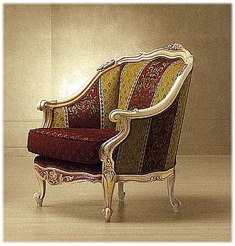 Armchair MORELLO GIANPAOLO 668/K poltrona factory MORELLO GIANPAOLO from Italy