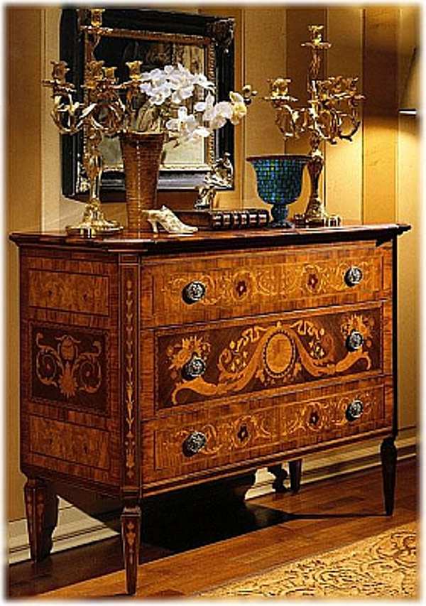 Chest of drawers PALMOBILI Art. 702 factory PALMOBILI from Italy. Foto №1
