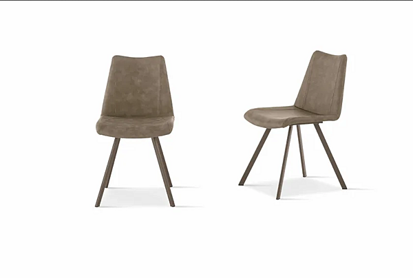 Upholstered Eco Leather Chair SEDIT Zenda factory SEDIT from Italy. Foto №3