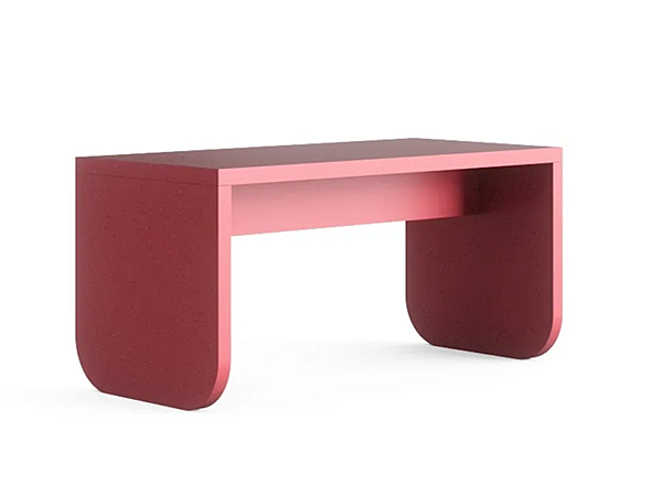 Bench Dory из дерева с мягкой спинкой Nidi factory nidi from Italy. Foto №1