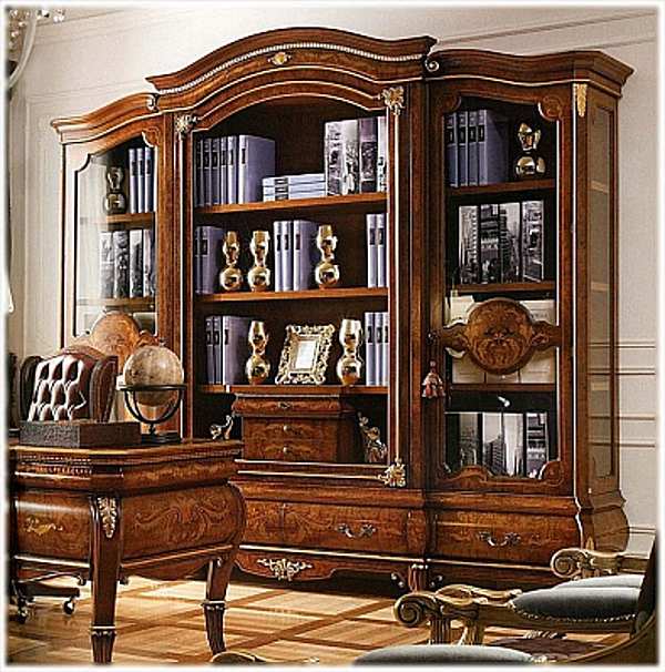 Bookcase GRILLI 181301 factory GRILLI from Italy. Foto №1