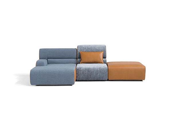 Corner Modular Sectional Fabric Sofa Babouche Egoitaliano factory Egoitaliano from Italy. Foto №7