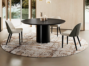 Solid Color Fabric Rug Eforma Alice factory Eforma from Italy