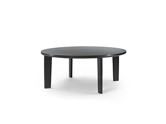 Round dining table in wood FLEXFORM Arnold 02C581, 02C582, 02C583 factory FLEXFORM from Italy