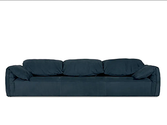 Sofa with upholstered back Baxter Casablanca factory BAXTER from Italy
