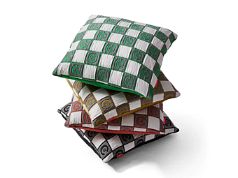 Square Geometric Fabric Cushion Frame Chess CASSINA