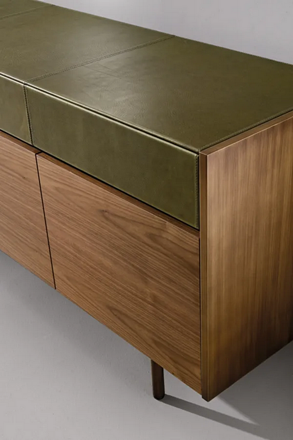 Wooden sideboard with doors i 4 Mariani Equa factory i 4 Mariani from Italy. Foto №9