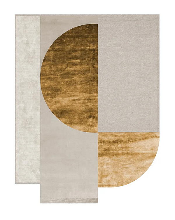 Modular Geometric Shapes Rug GIORGETTI GA240, GA240A, GA240B, GA240C factory GIORGETTI from Italy. Foto №5