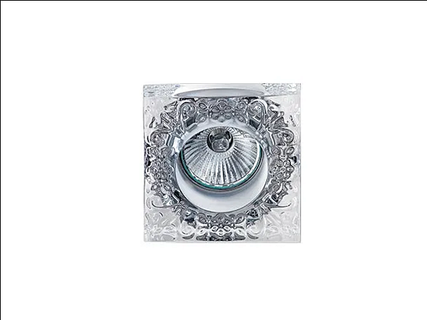 Recessed Crystal Spotlight for False Ceiling Fabbian Lui factory Fabbian from Italy. Foto №3