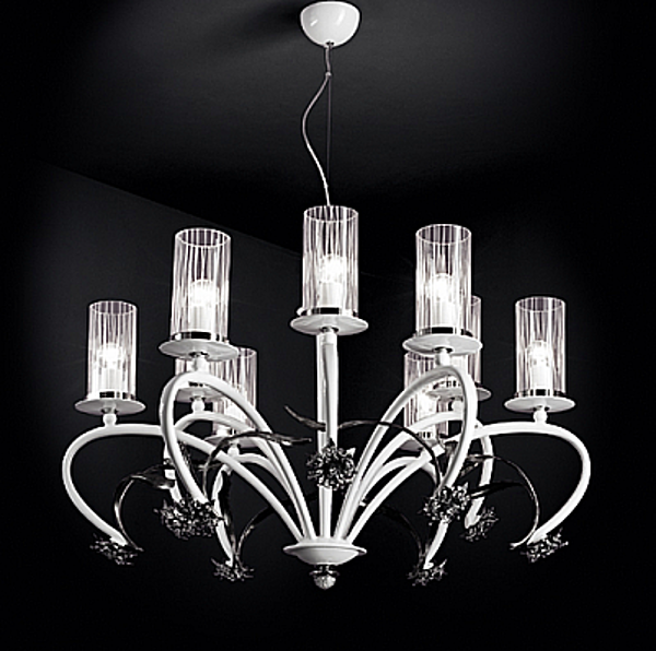 Chandelier MM LAMPADARI 6909/6+3 factory MM LAMPADARI from Italy. Foto №1