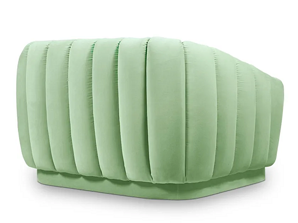 Velvet armchair with armrests BRABBU Oreas factory BRABBU from Italy. Foto №4