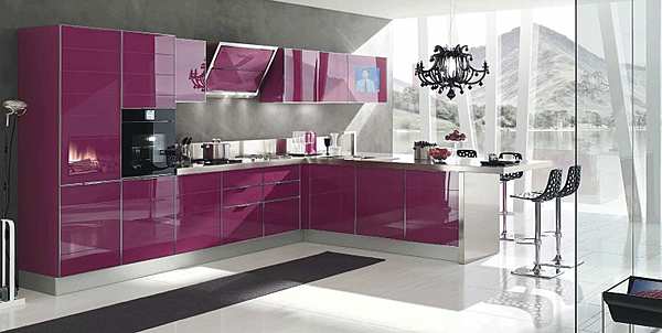 Kitchen RECORD CUCINE LUCENTE factory RECORD CUCINE from Italy. Foto №1