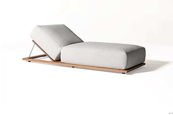 Chaise lounge MERIDIANI (CROSTI) factory MERIDIANI (CROSTI) from Italy. Foto №1