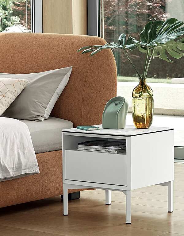 Bedside table CALLIGARIS YORK CS6075-4 factory CALLIGARIS from Italy. Foto №1