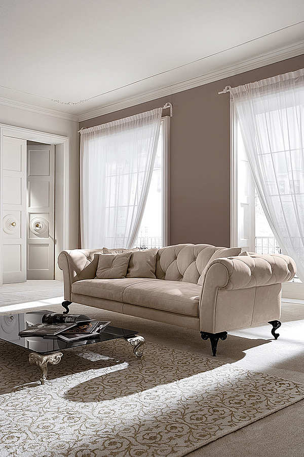Couch CANTORI  GEORGE 1876.6800 factory CANTORI from Italy. Foto №3