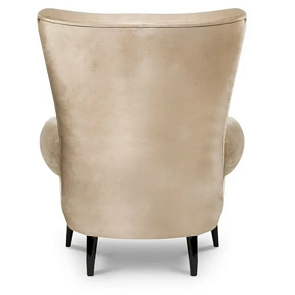 Velvet armchair with armrests BRABBU Clerk factory BRABBU from Italy. Foto №8