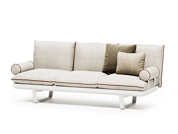 3-seater garden sofa with fabric upholstery Atmosphera Venice factory ATMOSPHERA from Italy. Foto №3