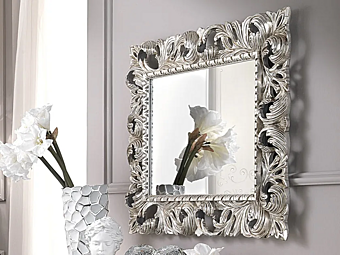 Rectangular Framed Wall Mounted Mirror CASA +39 Prestige 610