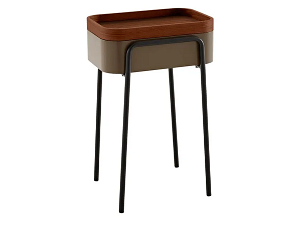 Wooden coffee table bedside table Couliss LIGNE ROSET factory LIGNE ROSET from Italy. Foto №1