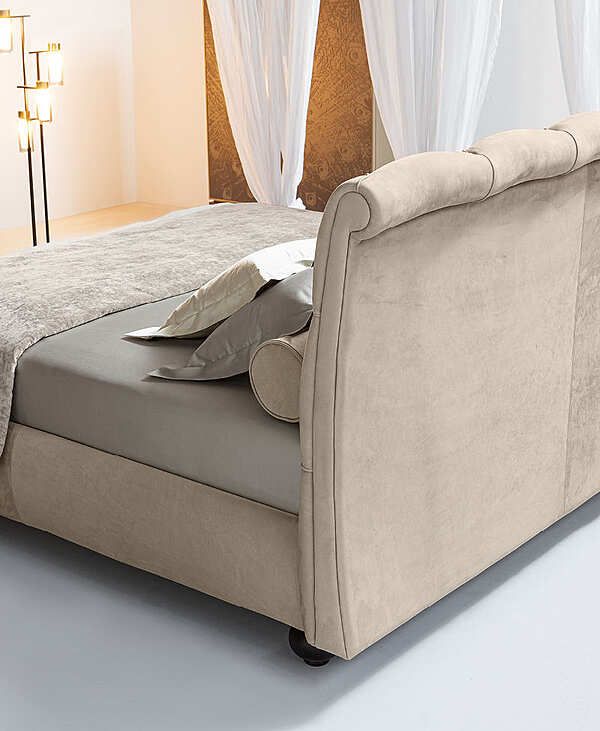 Bed TWILS Dorian 14315Q78N factory TWILS (VENETA CUSCINI) from Italy. Foto №7