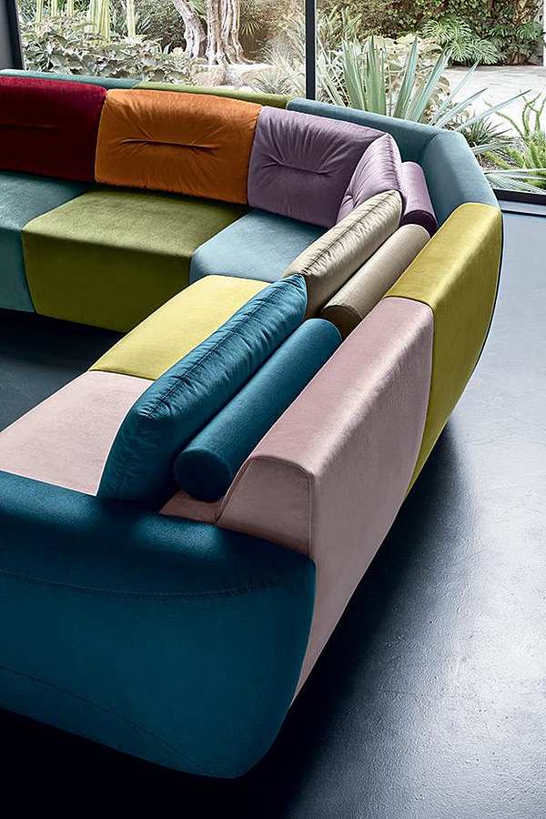 Sofa Felis "SOFTLIVING" MURAKAMI COMPOSIZIONE 05 factory FELIS from Italy. Foto №5