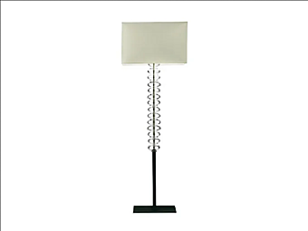 Floor lamp Fede Poltrona Frau metal fabric design