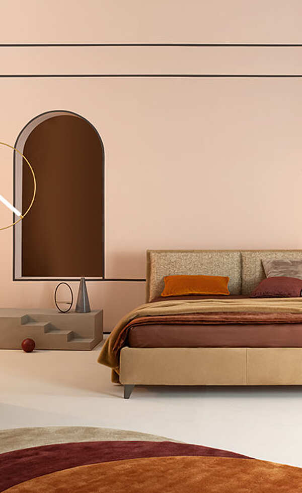Bed TWILS (VENETA CUSCINI) 10T12553I factory TWILS (VENETA CUSCINI) from Italy. Foto №4