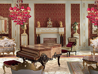 Wooden Boiserie Modenese Luxury Interiors 15902 factory MODENESE GASTONE from Italy