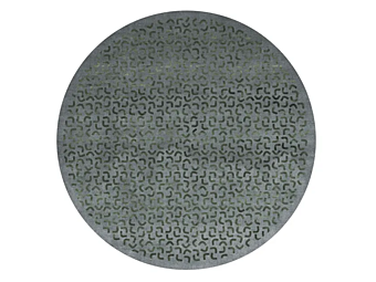 Round Rug in Bamboo Silk and Wool GIORGETTI Beyond