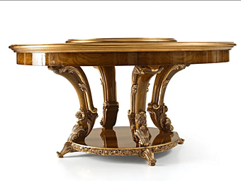 Round wooden table Dolcevita A.R. Arredamenti 205