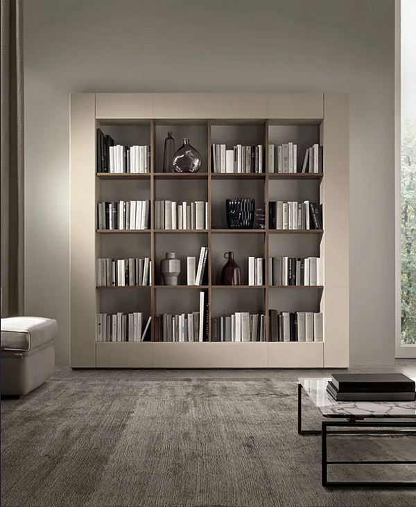 Wooden Bookcase Loop i 4 Mariani factory i 4 Mariani from Italy. Foto №3