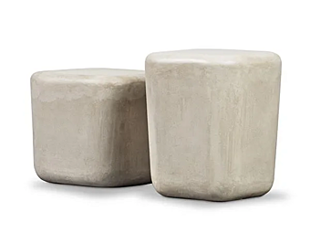 Cement Side Table for Garden Brasilia BAXTER factory BAXTER from Italy
