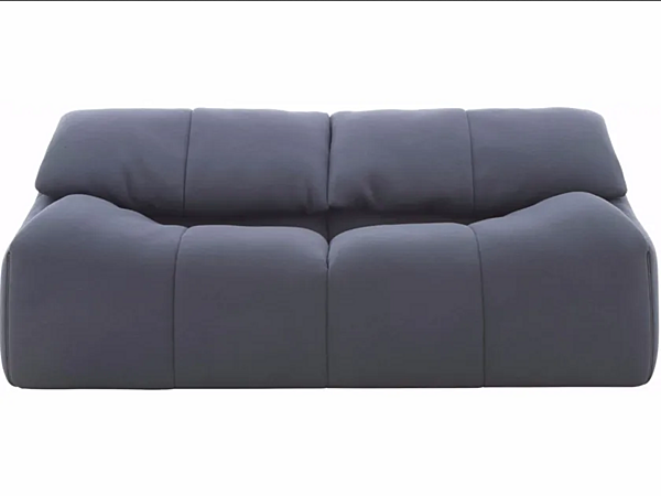 Three-seater fabric sofa with removable cover LIGNE ROSET Plumy factory LIGNE ROSET from Italy. Foto №1